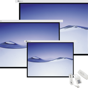 ¡Oferta! KLIPXTREME PANTALLA PROYECCION MOTORIZADA 120" KPS-503