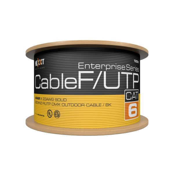 ¡Oferta! NEXXT CABLE UTP CAT.6 305M EXTERIORES NEGRO AB356NXT07