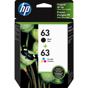 HP 2-Pack Cartuchos Originales 63 negro/tricolor F6U62AN/F6U61AN
