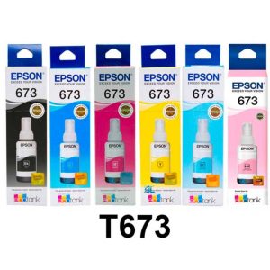 EPSON 673 Pack Tinta  L800 / L850 / L1800  T673