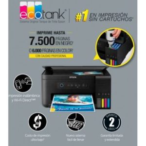 Epson inalámbrica EcoTank L4150 C11CG25301