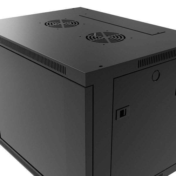 ¡Oferta! NEXXT GABINETE DE PARED FIJO DE 600X450MM 9U NEC-F9U64B - Imagen 2