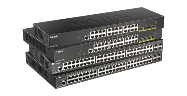 D-Link Switch 24 10/100/1000 Mbps PoE + 4 10G SFP+DGS-1250-28XMP