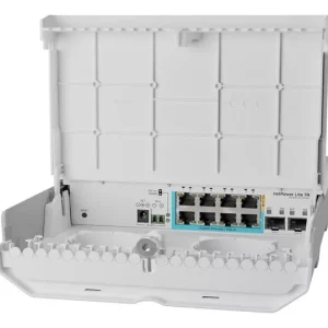 MIKROTIK Switch PoE inverso exteriores CSS610-1Gi-7R-2S+OUT