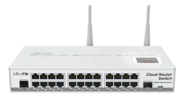 MIKROTIK Router de Gateway SOHO CRS125-24G-1S-2HnD-IN