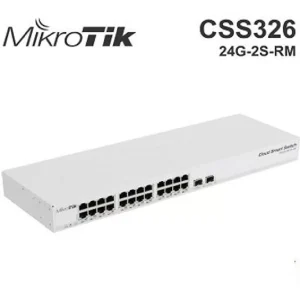 MIKROTIK Cloud Smart Switch CSS326-24G-2S+RM