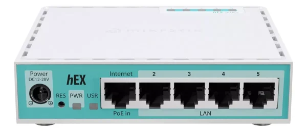 IKROTIK Router 5 puertos Gigabit RB750Gr3