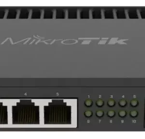 MIKROTIK Router 10 Puertos Gigabit RB4011iGS+RM