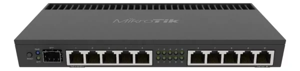 MIKROTIK Router 10 Puertos Gigabit RB4011iGS+RM