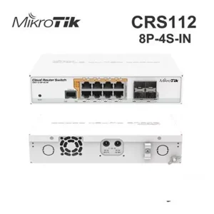 MIKROTIK Cloud Router Switch CRS112-8P-4S-IN