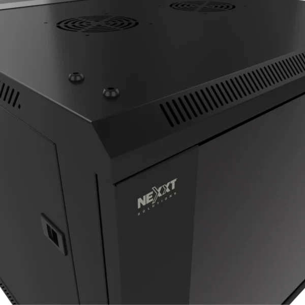 ¡Oferta! NEXXT GABINETE DE PARED FIJO DE 600X 600MM 9U NEC-F9U66B - Imagen 2