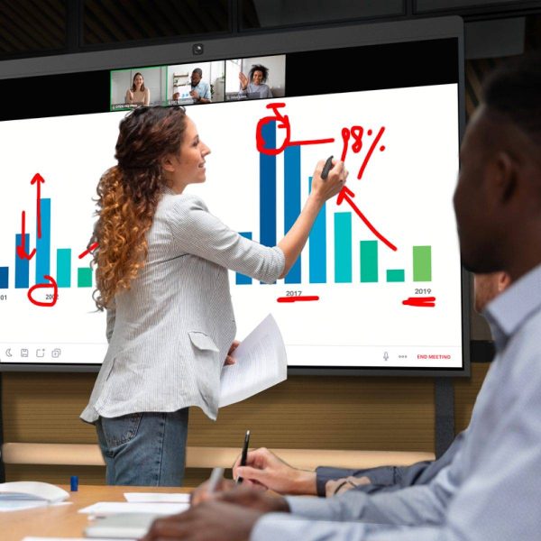 DTEN ON 55" All-In-One Interactive Whiteboard Display DBA0455EA - Imagen 2
