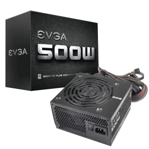 Fuente de Poder EVGA 500W 80 PLUS ATX 100-W1-0500-KR 80 PLUS