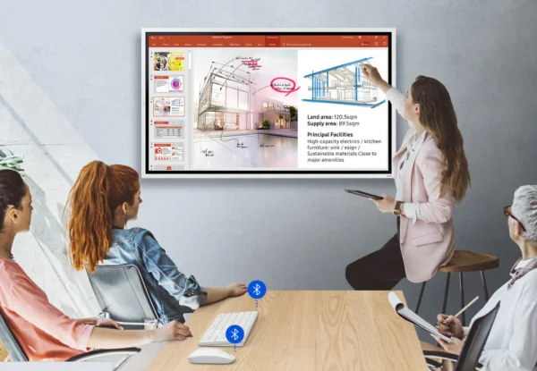 SAMSUNG Pantalla interactiva de 65" WMR LH65WMRWBGCXZA