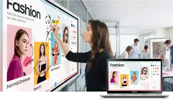 SAMSUNG Pantalla interactiva de 65" WMR LH65WMRWBGCXZA - Imagen 2