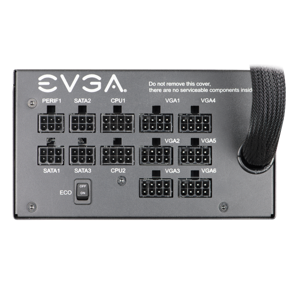 EVGA 1000 GQ 80+ GOLD 1000W Fuente certificada 210-GQ-1000-V1 - Imagen 3