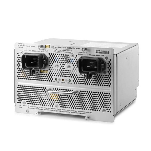 HP 5400R 2750W PoE+ ZL2 Power Module J9830A