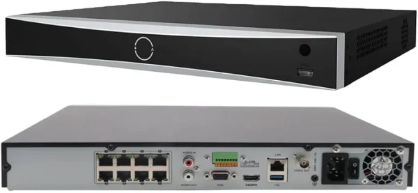 ¡Oferta! HIKVISION NVR 8 CANALES HASTA 8MP 4K DS-7608NXI-K2/8P