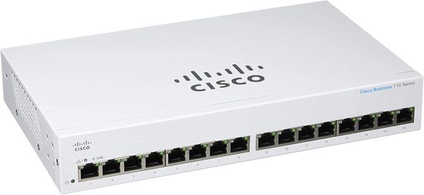 Cisco Business no administrado 16 puertos CBS110-16T-NA