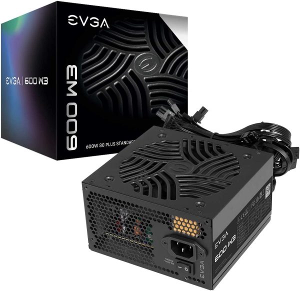 EVGA 600W W3 WHITE 80+ POWER SUPPLY  EVP-100-W3-0600-K1