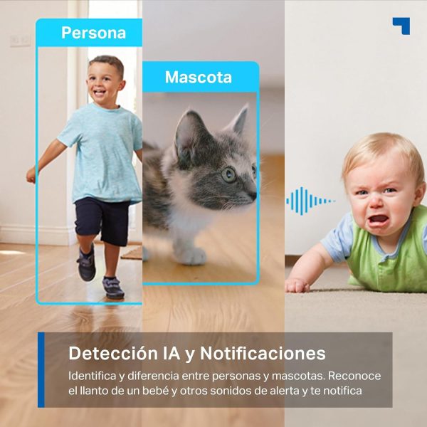 TP-LINK Tapo C225 Cámara Vigilancia 360° 2K  Tapo C225 - Imagen 3