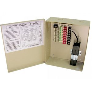 COP FUENTE DE CAMARAS 12V DC 5 AMPS  9 PUERTOS PS09DC