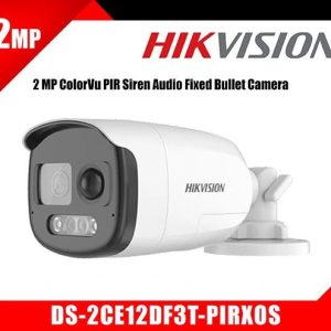 HIKVISION CAMARA BULLET COLORVU + PIR (ACUSENSE) DS-2CE12DF3T-PIRXOS 2.8MM