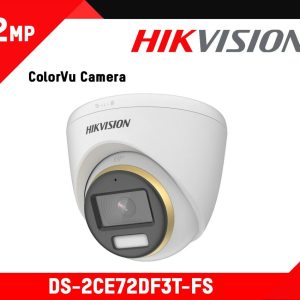 Hikvision CAMARA TIPO DOMO HD MICROFONO 2MP DS-2CE72DF3T-FS 2.8MM
