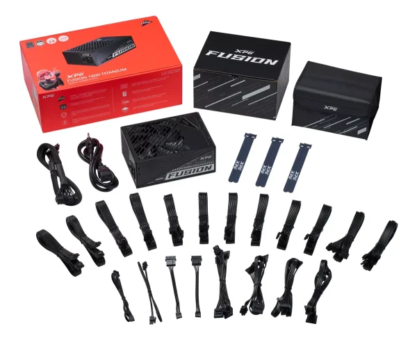 ¡Oferta! XPG FUSION1600W GAMING ATX/ 80+TITANIO FUSION 1600T - Imagen 2
