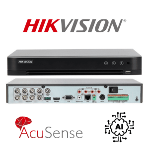 Hikvision DVR 8 CANALES TURBO HD 4K 8MP + 8 IP iDS-7208HUHI-M2/S(C