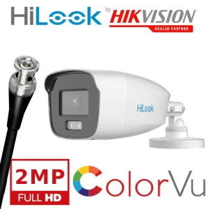 Hikvision CAMARA TIPO BULLET PLASTICA TURBO HD 2MP THC-B229-MS 2.8MM