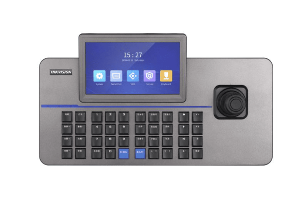 ¡Oferta! Hikvision Joystick IP con Pantalla Táctil de 7" DS-1105KI(B)
