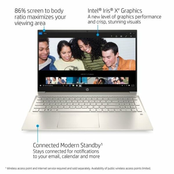 HP Pavilion 15.6" Touch i7-1165G7 8GB  512GB SSD 1M1F8UA#ABA - Imagen 2