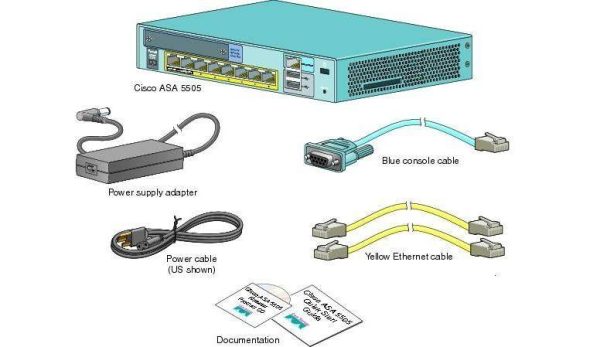 Cisco ASA 5505 Firewall 	ASA5505-BUN-K9
