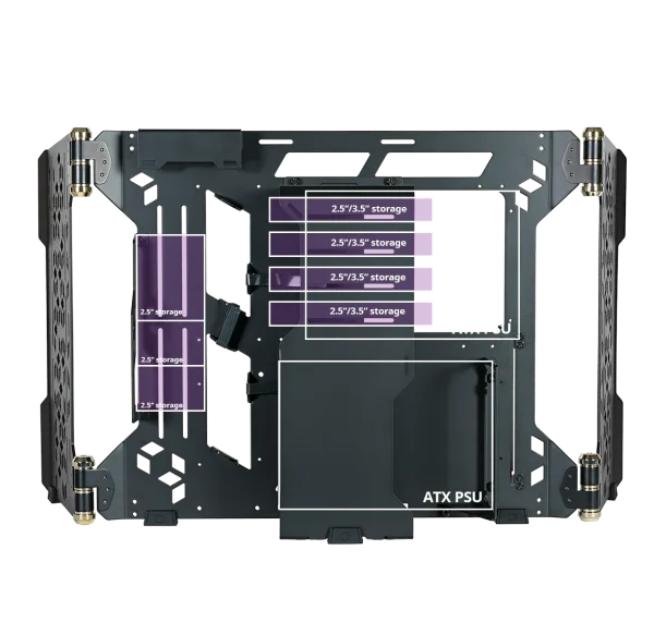 ¡Oferta! CASE COOLER MASTER MASTERFRAME 700 MCF-MF700-KGNN-S00 - Imagen 6