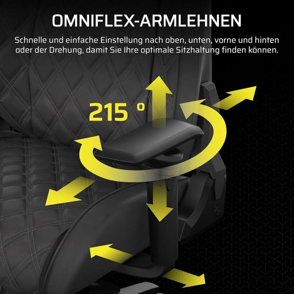 ¡Oferta! CORSAIR SILLA GAMING  TC500 LUXE CF-9010066-WW-DS - Imagen 4