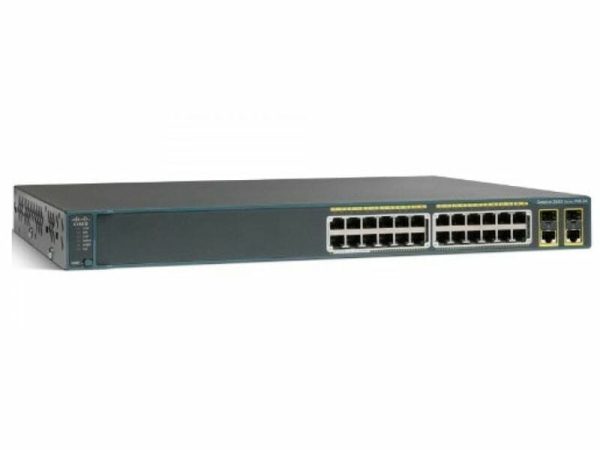 Cisco Catalyst 2960 plus 24 Port 10/100 (8 PoE) WS-C2960+24LC-L