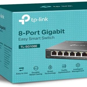 TP-Link Switch easy smar Gigabit de 8 puertos TL-SG108E