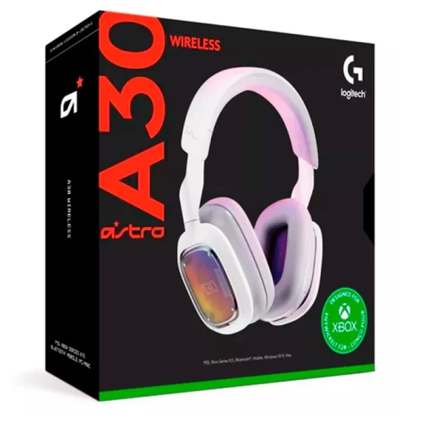 ¡Oferta! LOGITECH A30 WHITE/PURPLE BT 939-001985