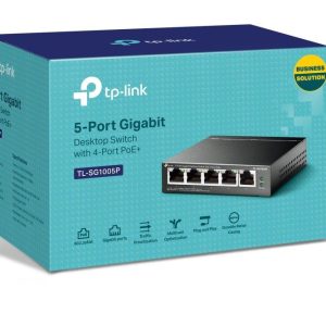 Switch TP-Link Gigabit Ethernet 10/100/1000 TL-SG1005P