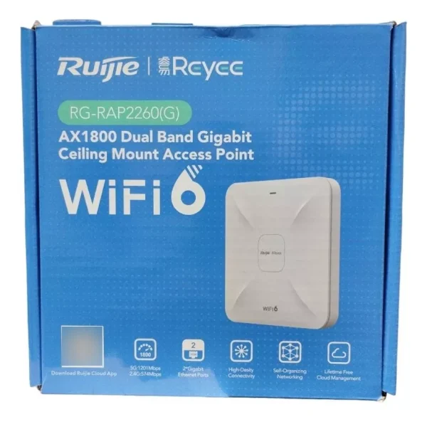 ¡Oferta! Ruijie Reyee RG-RAP2260(G) punto de acceso Wi-Fi 6 RG-RAP2260(G)