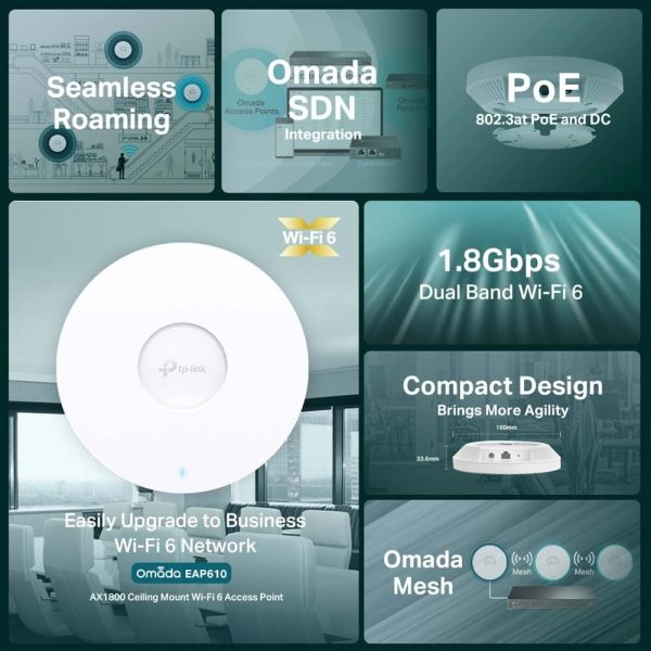 ¡Oferta! TP-Link EAP610 Punto de acceso inalámbrico EAP610 - Imagen 3