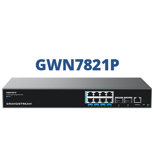 Grandstream Switch Layer 3 multi-gigabit managed PoE GWN7821P Grandstream Switch Layer 3 multi-gigabit managed PoE GWN7821P